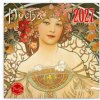 Poznámkový kalendář Alfons Mucha 2027 - nástěnný kalendář