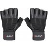 RST04 ČIERNE VEĽ.S FITNESS RUKAVICE HMS S