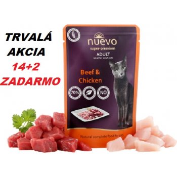 Nuevo Chicken & Beef 85 g