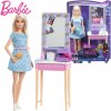 Barbie Big City Big dreams Bábika a kozmetický stolík, Mattel GYG39 (mGYG39)