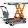 Unicraft 6150500 Nožnicový zdvíhací stôl FHT 500, nosnosť 500 kg, s hydraulickým systémom, mobilný