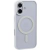 Kryt na iPhone 16 matný s podporou MagSafe biely