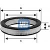 30.843.01 - Vzduchový filter UFI