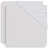 Jollein Napínacia Plachta 40/50 x 80/90 cm 2 ks White