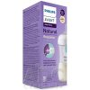 Avent Natural Response priehľadná fľaša s cumlíkom s ventilom AirFree 260 ml