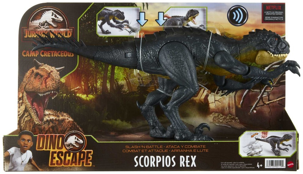 Mattel Jurský svět Dinosaurus Scorpios Rex