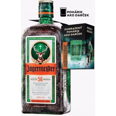 Jägermeister 35% 0,7 l (čistá fľaša pohar) od 13,01 € - Heureka.sk