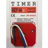 Časový spínač KEP04w pre ventilátory, až 30 minút