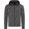 Stedman Bunda Scuba Jacket Men s kapucí, pánská COT055840m8504-anthra heat XL Melír antracit