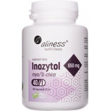 Aliness Inositol myo / D-chiro, 40/1 650 mg 100 veg. kapsúl