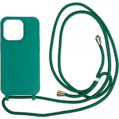 Mobile Origin Lanyard Case Dark Green iPhone 14 Pro LYC-S-GRN-14PRO
