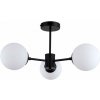 Light Prestige Roma stropné svietidlo 3x40 W biela-čierna LP-1345/3PBK