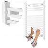 Vodný kúpeľňový radiátor Granitan 206 W 40 x 60 mm biely