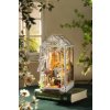 RoboTime 3D skladačka Zarážka na knihy Miniatúra domčeka Skleník