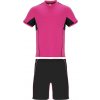 Roly Pánsky a detský futbalový set dres + šortky BOCA, viac farieb Farba: FUCHSIA/BLACK, Veľkosť: 8