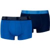 Pánske boxerky Puma Everyday Trunk 2P Veľkosť: M / Farba: modrá/svetlo modrá