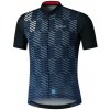SHIMANO Cyklistický dres s krátkym rukávom - AEROLITE - modrá M