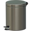 Alda Nášľapný odpadkový kôš, 5l, nerez matný