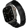 Uniq Osta článkový oceľový pre Apple Watch 49/45/44/42 mm, Midnight Black UNIQ-49MM-OSTABLK