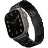 Uniq Osta článkový oceľový pre Apple Watch 49/45/44/42 mm, Midnight (Black) UNIQ-49MM-OSTABLK