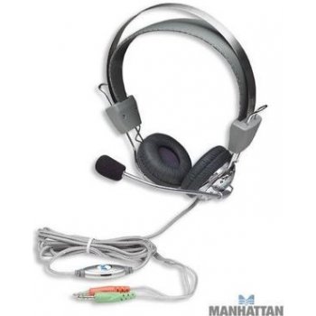 Manhattan Stereo sluchátka s mikrofonem