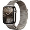 Apple Watch Series 10 GPS + Cellular 42mm Natural Titanium Case with Natural Milanese Loop MWXF3QC-A