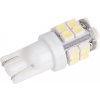 LED 20x 3528 SMD pätica T10, W5W - Biela