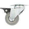 SISO Nábytkové koliesko 50mm otočné s brzdou