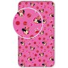 Jerry Fabrics Prestieradlo Minnie Hearts 02 Varianta: Prestieradlo Minnie Hearts 02 90x200x25 cm