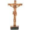 Stojaci kríž s figurou Ježiša, polyresin, 11 × 4,8 × 21,5 cm