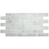 GRACE obkladový 3D PVC panel TP10014022, rozmer 1025 x 495 mm, tehla svetlo sivá 1 ks