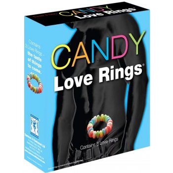 Candy Love Rings Sladký krúžok na penis 3ks