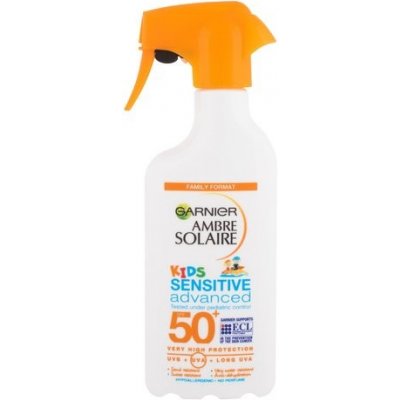 Garnier Ambre Solaire Kids Sensitive Advanced Spray SPF 50 - Opaľovací prípravok na telo 270 ml