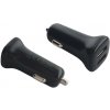 Autoadaptér, DC/DC napájací zdroj 5V DC 2,4A 12W - RY-CC24U2 - Konektor 2x USB Inlet typ A