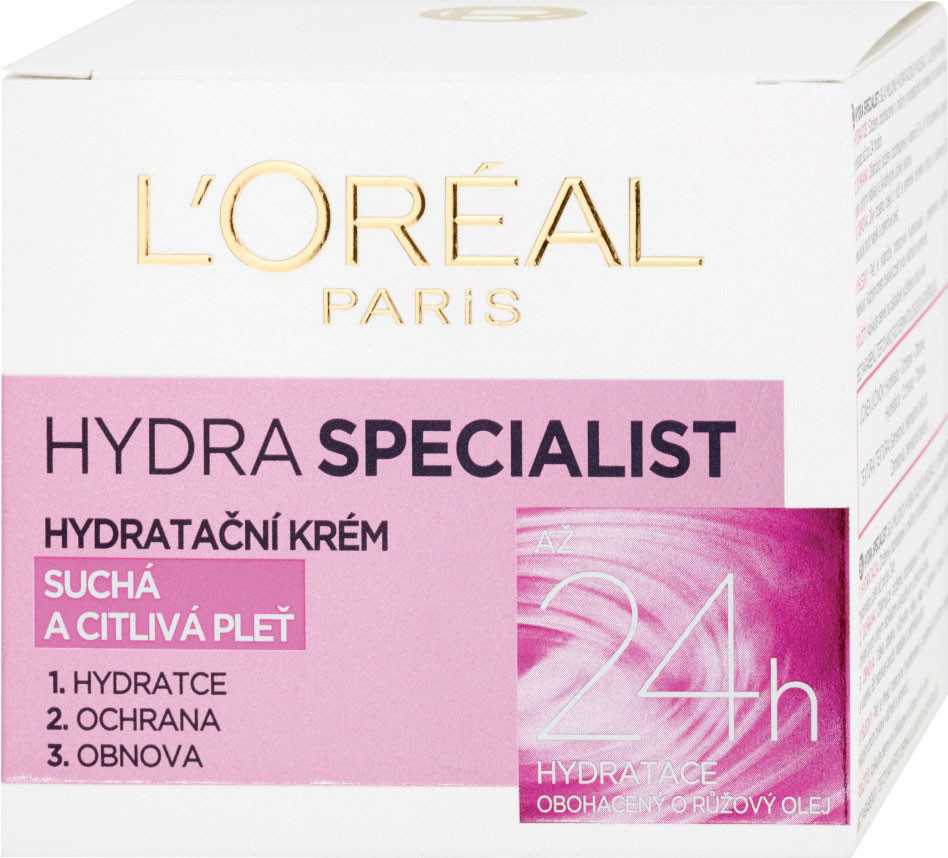 L\'Oréal Triple Active denný krém suchá a citlivá pleť 50 ml