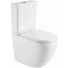 kielle Oudee WC kombi, vrátane nádržky a sedátka, Vortex Rimless, biela 30202010