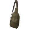 Impex Bodybag Batoh Kožená Taška cez rameno Crossover City Backpack 40x20cm oliva Farba: olivová