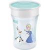 Detský hrnček Mini Magic NUK 360 ° s viečkom Frozen Elsa 230 ml