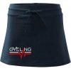 Cycling ekg - Športová sukne - two in one - M ( Tmavomodrá (veľmi tmavá - skoro čierna) )
