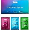 ZOLA Classic System Color Lab sada na laminaci řas a obočí v sáčcích, 3 × 1 ml
