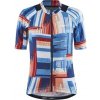 Craft ADV Endur Graphic W 1910554 dámsky cyklodres - tmavomodrá so vzorom (396007) - L