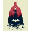 ZUTY Maľovanie podľa čísel - BATMAN OBRYS Rámovanie: vypnuté plátno na rám, Rozmer: 40x50 cm