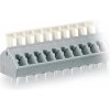 WAGO 256-424 pružinová svorka 2.50 mm² Pólov 24 sivá 40 ks; 256-424