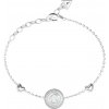 Guess Oceľový náramok s perleťou G Talisman JUBB06208JWRH 18,4 cm