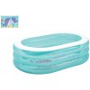 Bazén INTEX 57482 nafukovací OVÁL transparentní 163 x 107 x 46 cm