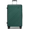 Cestovný kufor ABS+PC Kono - zelený - 94 L