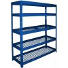 Trestles Regál RR1 1800 x 1400 x 500 5 políc modrá