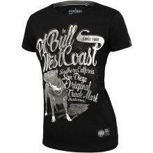 PitBull West Coast DOGGY dámske tričko čierna