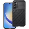 JELLY CASE THUNDER SAMSUNG A03s čierne zadné púzdro na mobilný telefón (Gumené silikónové púzdro JELLY CASE)