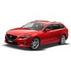 Priečniky Modula Oval Bar Open Rail Alu Mazda 6 Combi 2013- s pozdĺžnikmi